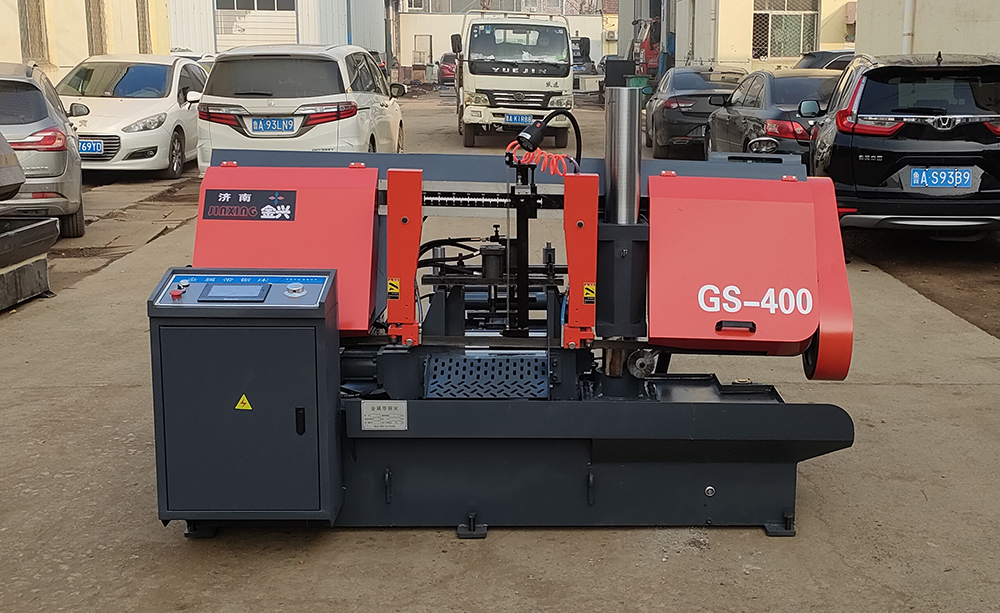臥式金屬數(shù)控帶鋸床GS-400