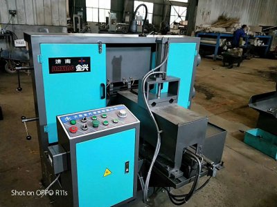 火車?yán)瓧U，塔吊吊鉤連接器專用雙鋸條帶鋸床